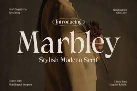 Marbley Font